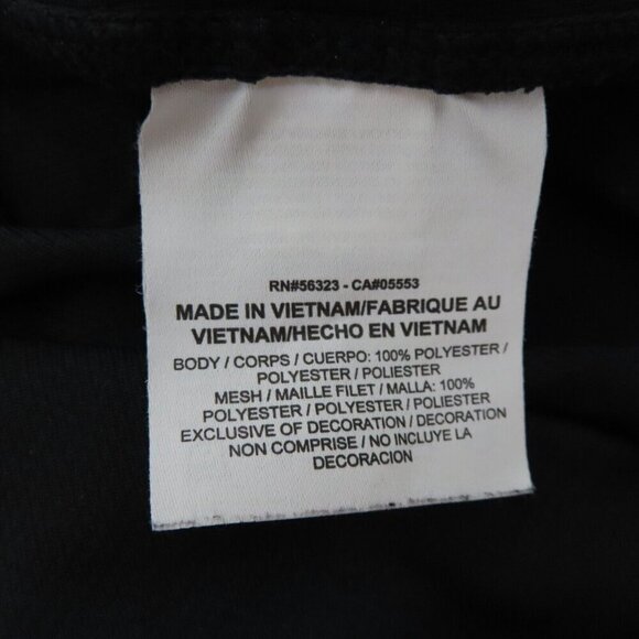 Nike Womens Small Black Mesh Accent Short Sleeve Athletic T Shirt Top Dri Fit - Picture 7 of 9